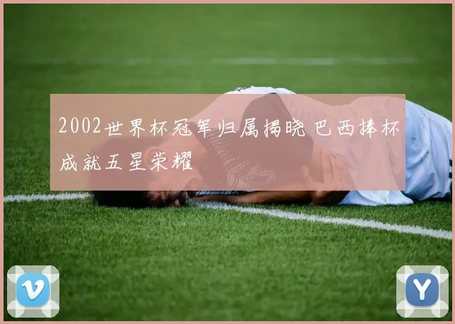 2002世界杯冠军归属揭晓 巴西捧杯成就五星荣耀
